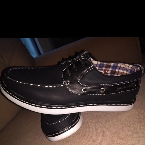 Franco Vanucci boat shoe 7.5 - Picture 1 of 8